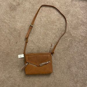 Madison West Camel Crossbody Purse
